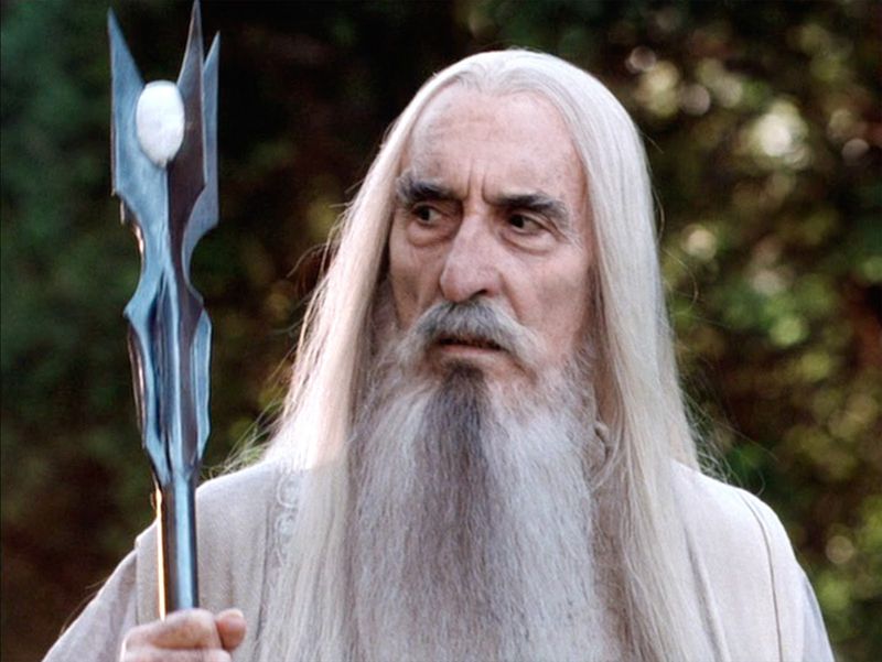 Sir Christopher Lee (Saruman)