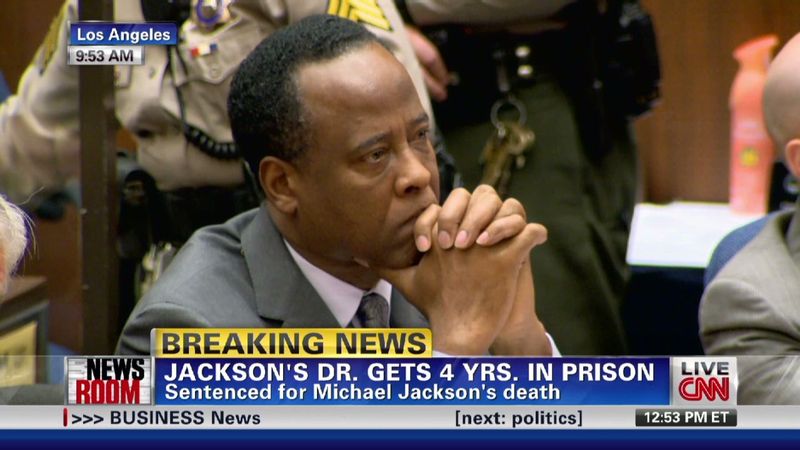 Dr. Conrad Murray Conviction