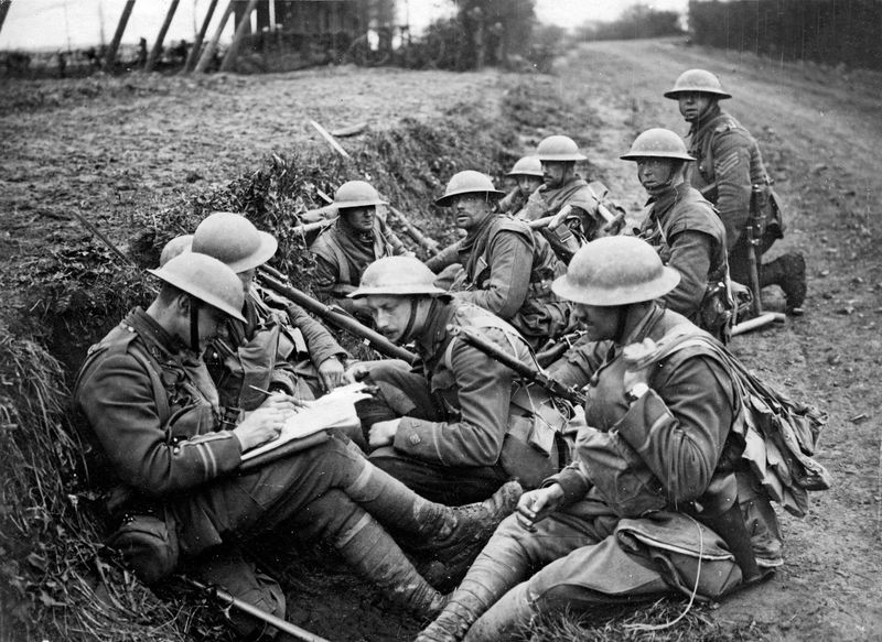 Soldiers in the Trenches