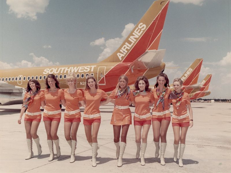 Southwest Airlines Hot Pants Uniforms (1970s)