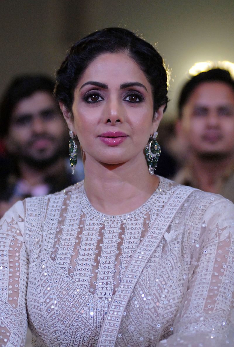 Sridevi Kapoor, Indian actress and film producer (2018)