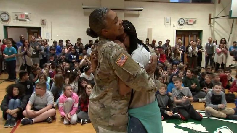 Surprise Reunion at School