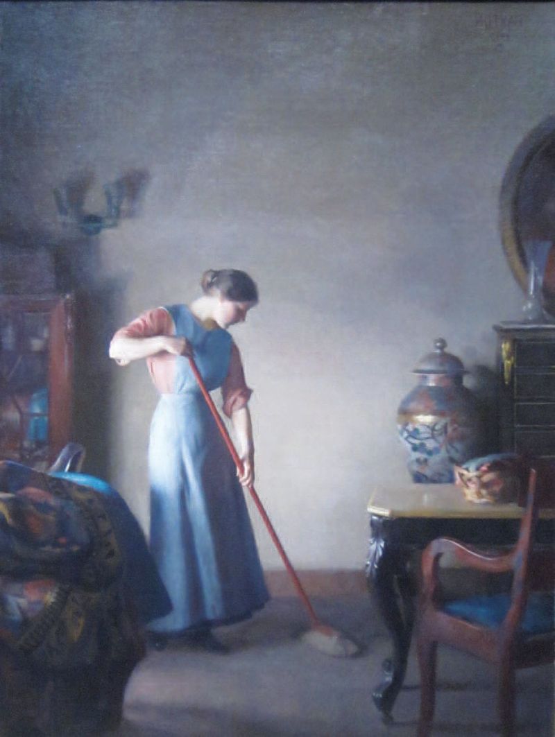Sweeping at Night Calls Spirits