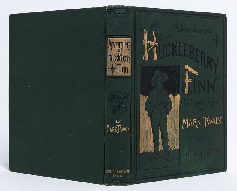 The Adventures of Huckleberry Finn (1884) by Mark Twain