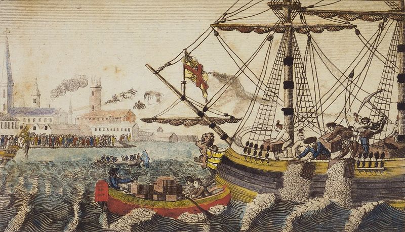 The Boston Tea Party Protested High Taxes