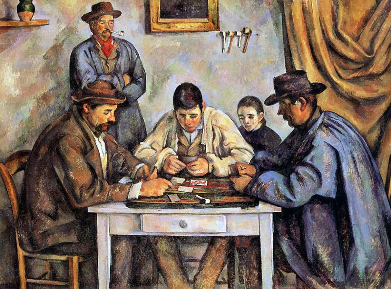 The Card Players by Paul Cézanne