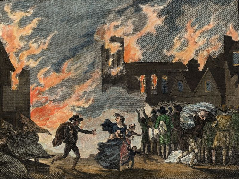 The Great Fire of London Predictions