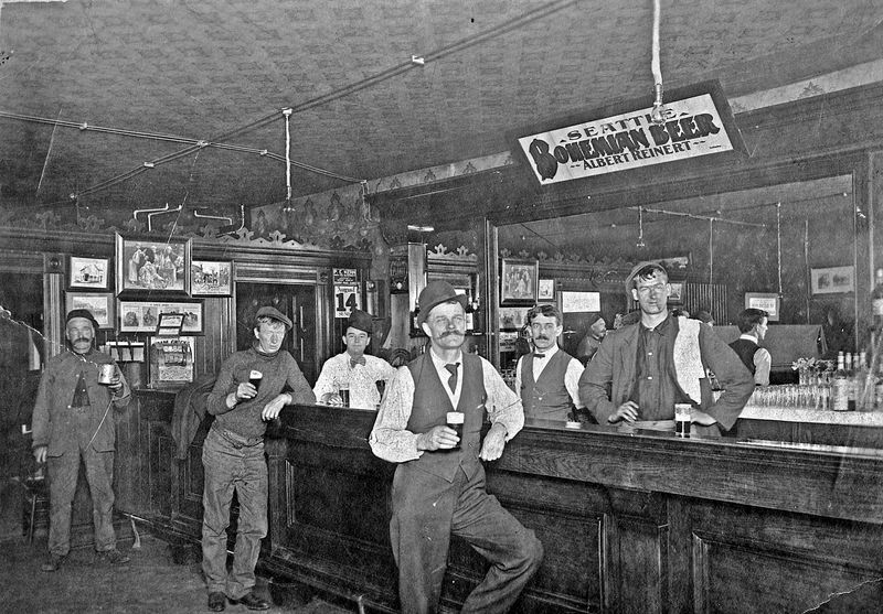 The Mascot Saloon, Skagway, Alaska, 1904