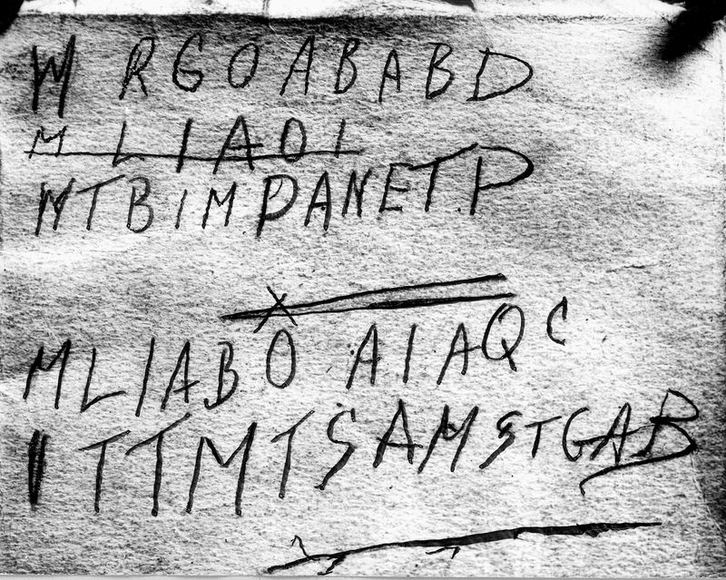 The Tamam Shud Cipher
