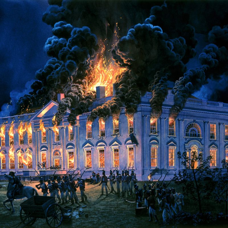 The Time the White House Was Burned Down (1814)