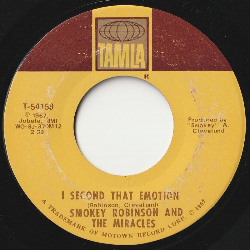 I Second That Emotion (1967)