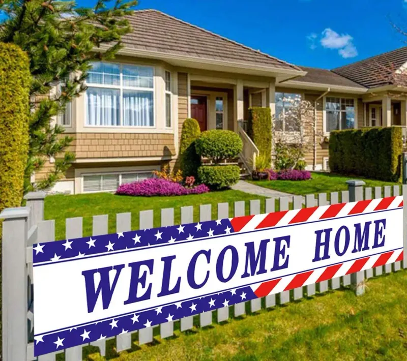 The Welcome Home Banner