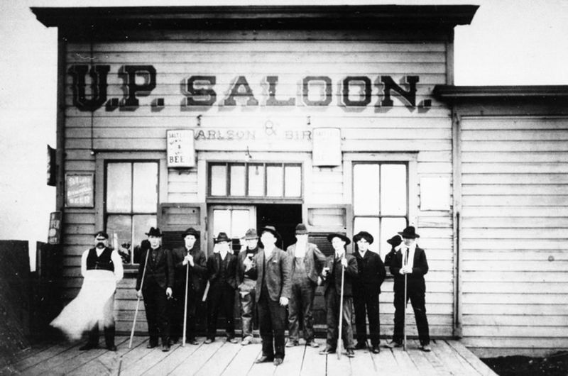 U.P. SALOON, MURRAY CITY, UTAH, 1906