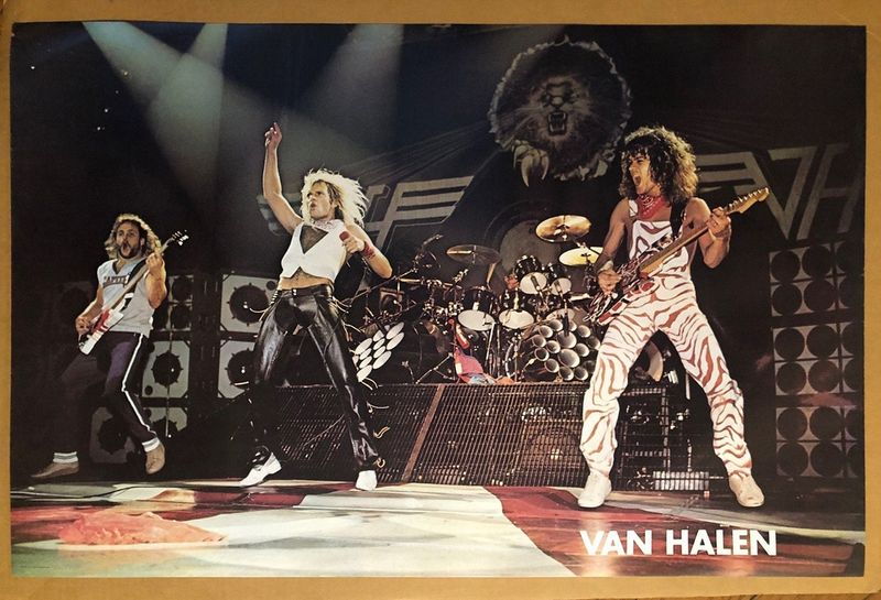 Van Halen – 1984 Album Cover or Live Concert Posters