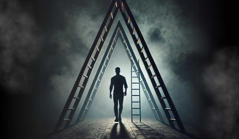 Walking Under a Ladder Invites Bad Luck