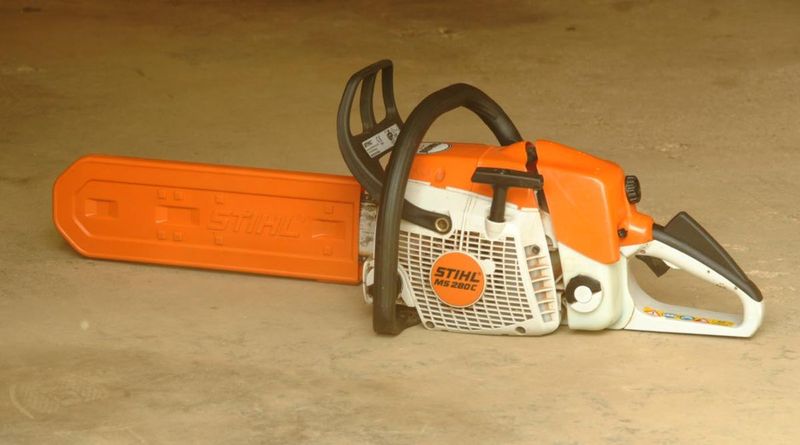 Warning: Chainsaws Are Sharp