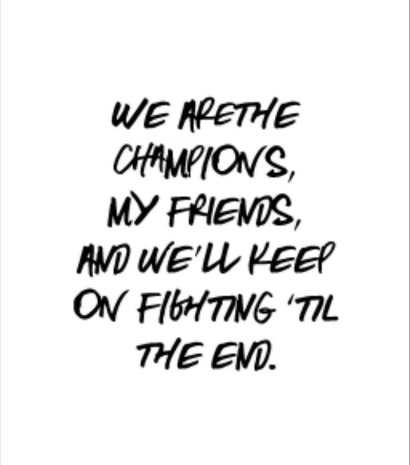 “We Are the Champions” Ending