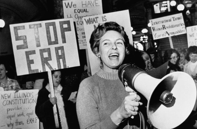 STOP ERA Campaign – Organized by Phyllis Schlafly to oppose ratification of the Equal Rights Amendment.