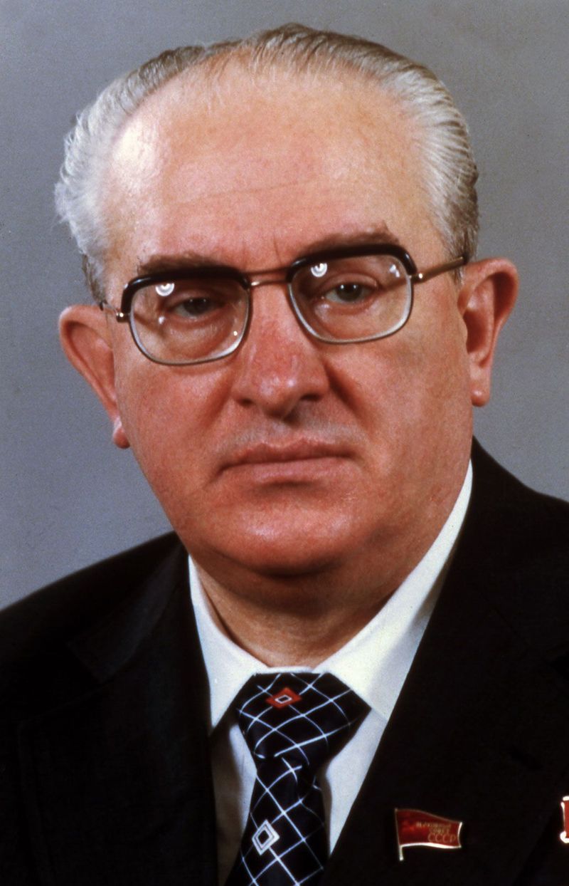 Yuri Andropov, General Secretary of the Communist Party of the Soviet Union, 1984