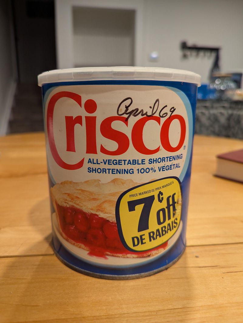 Crisco (Used in EVERYTHING)