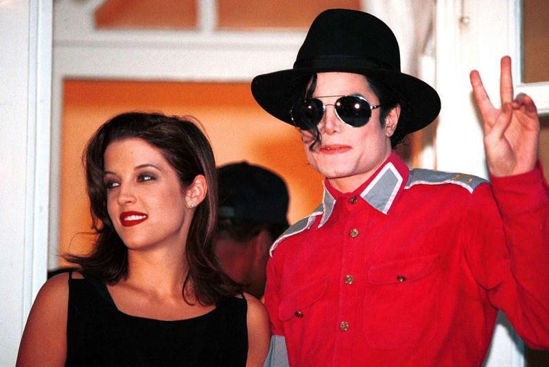 Marriage to Lisa Marie Presley