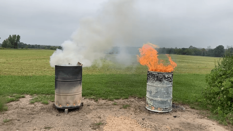 Burn Barrels or Incinerators