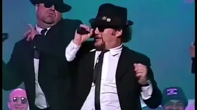 1997: The Blues Brothers, ZZ Top, James Brown