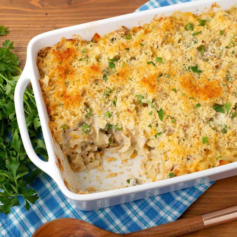 Tuna Casseroles with Canned Soup