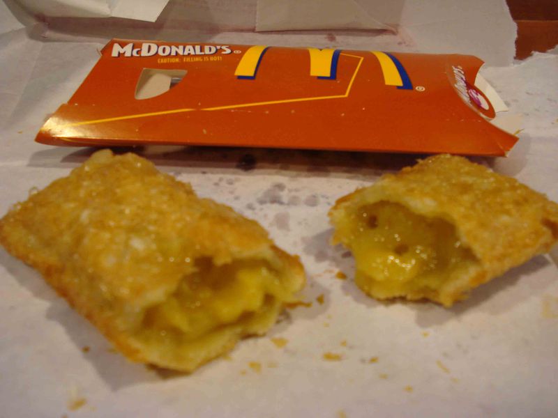 McDonald’s Fried Apple Pies (Before They Were Baked)