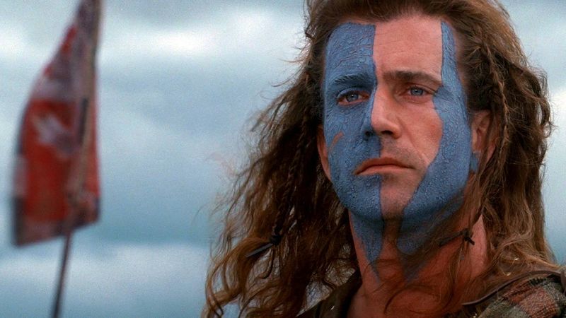 Braveheart (1995) – William Wallace’s Kilt and Face Paint