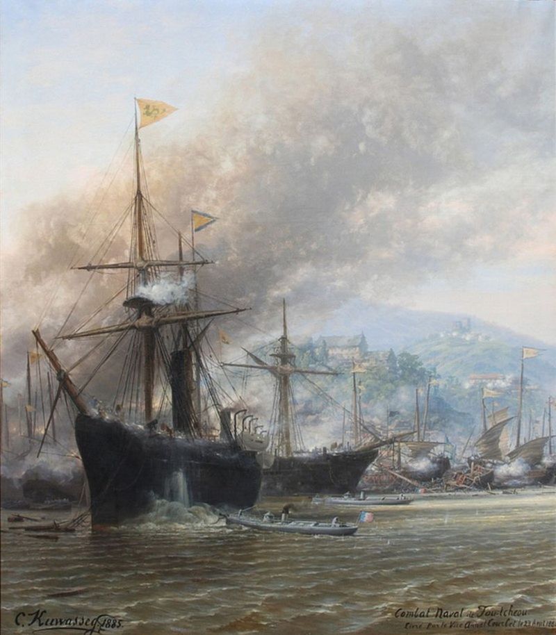 1885 – Sino-French War: Chinese victory at the Battle of Phu Lam Tao.