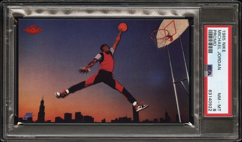 1985 Nike Promo Michael Jordan Rookie