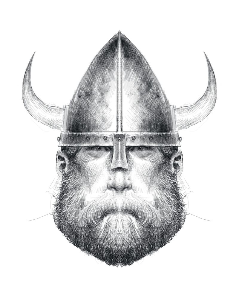 Vikings and Horned Helmets