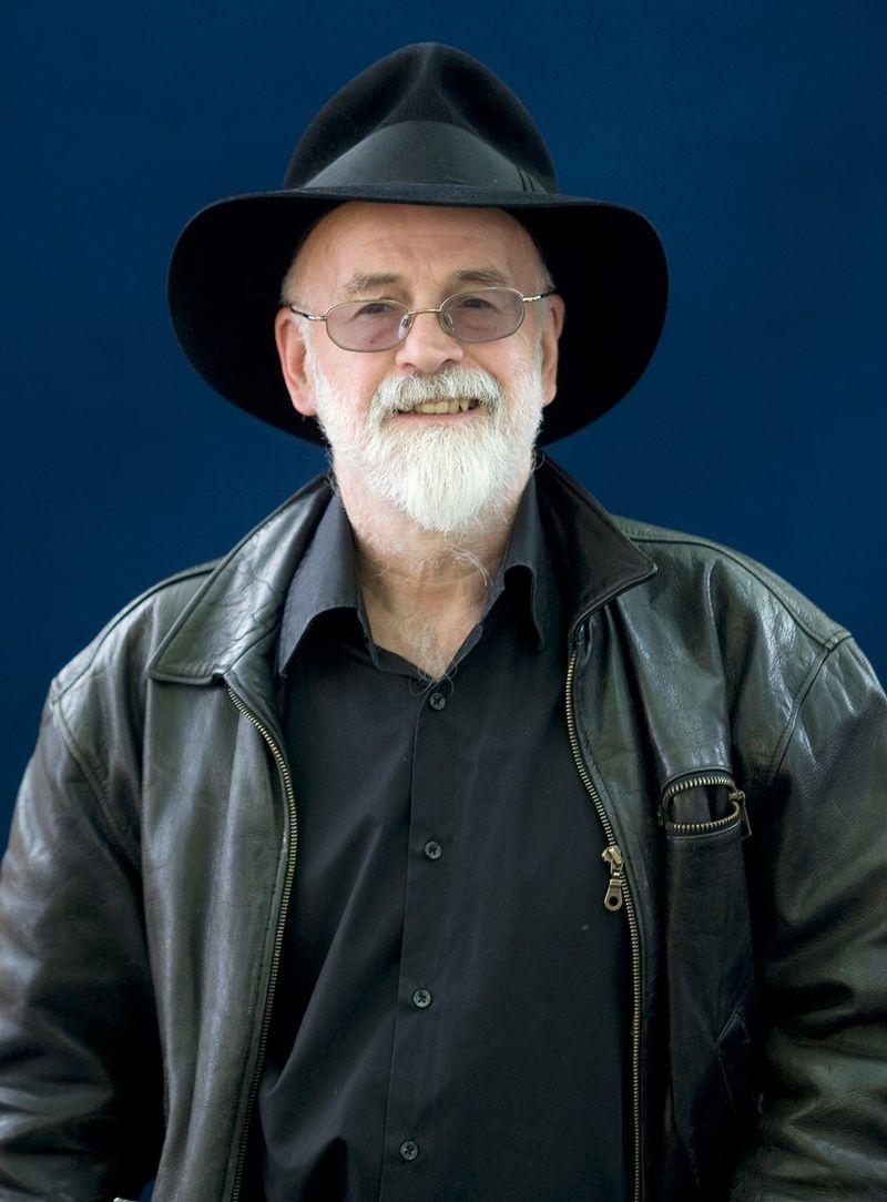 Terry Pratchett, English author, 2015