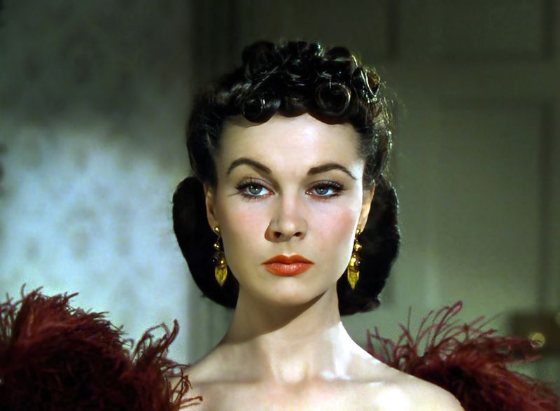Vivien Leigh as Scarlett O’Hara