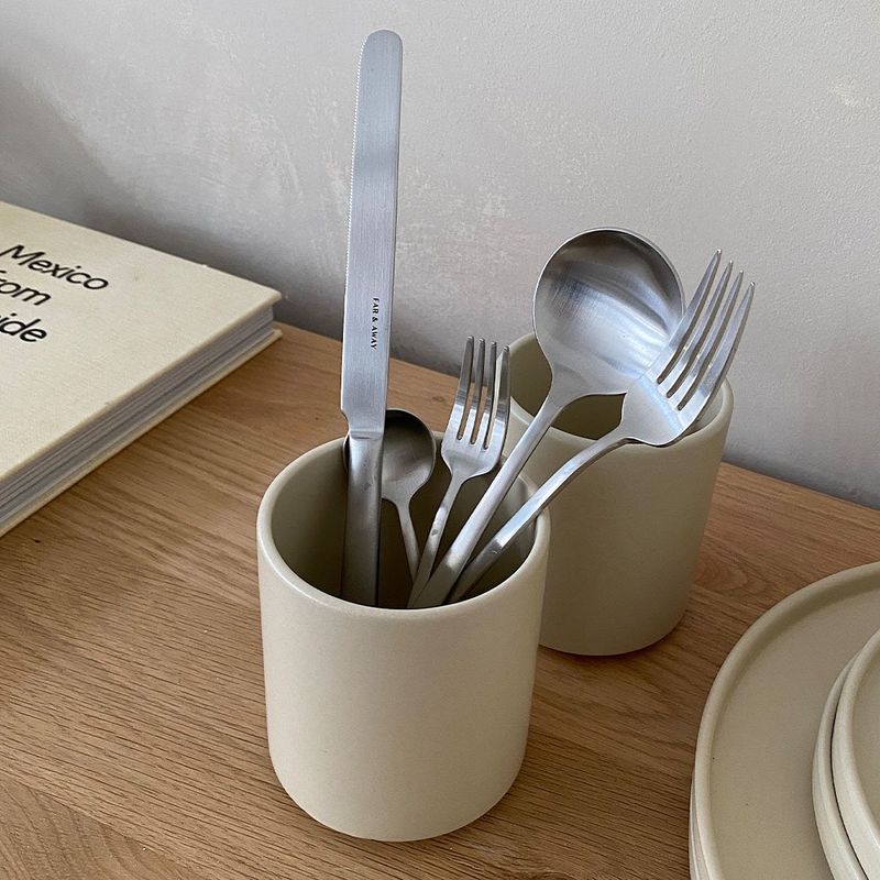 Dropped Utensils and Visitors
