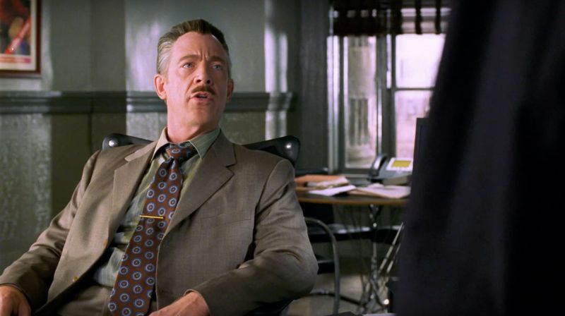 J.K. Simmons as J. Jonah Jameson