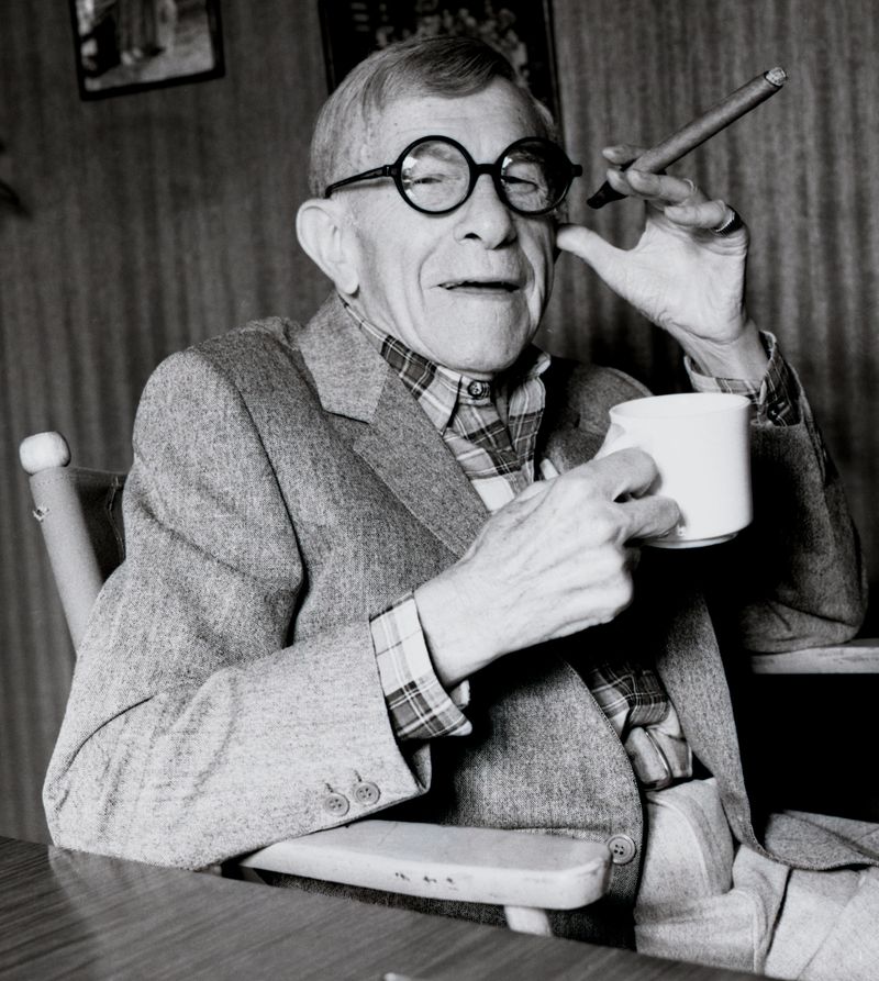 George Burns, American comedian, actor, and writer, 1996