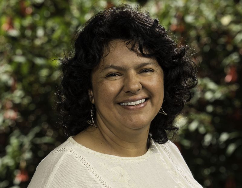 Berta Cáceres, Honduran environmental activist, 2016