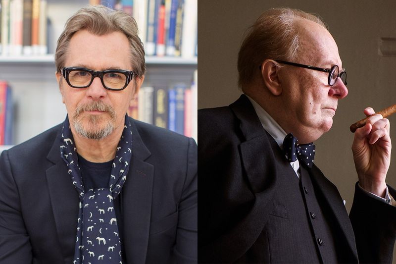 Gary Oldman as Winston Churchill (Darkest Hour, 2017)