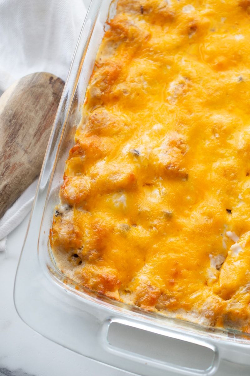 Cheesy Tater Tot Casserole