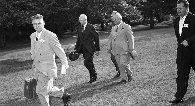 Soviet Premier Khrushchev Visits the USA