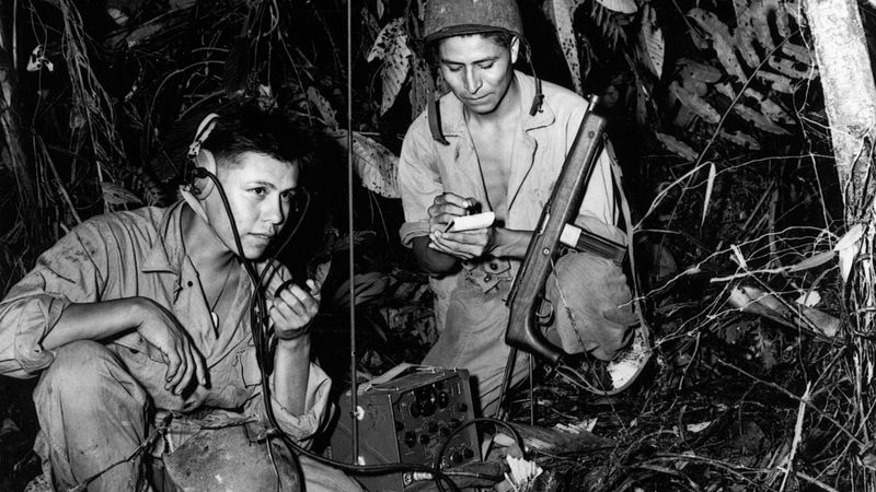 Code Talkers in WWII