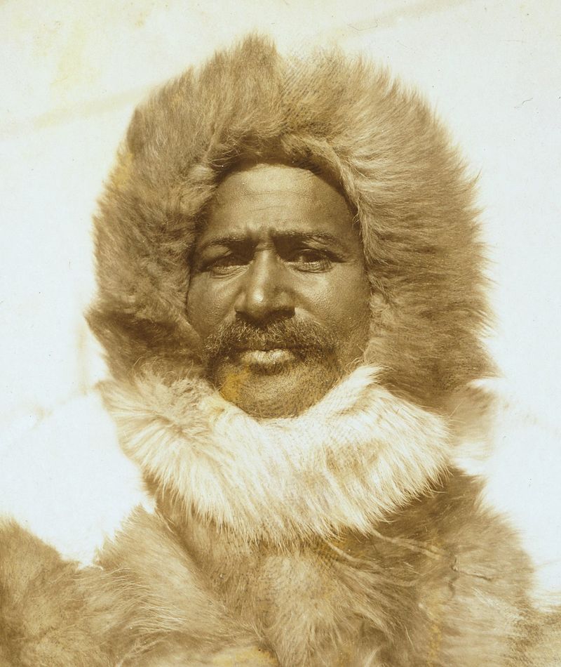 Matthew Henson, American Arctic explorer, 1955