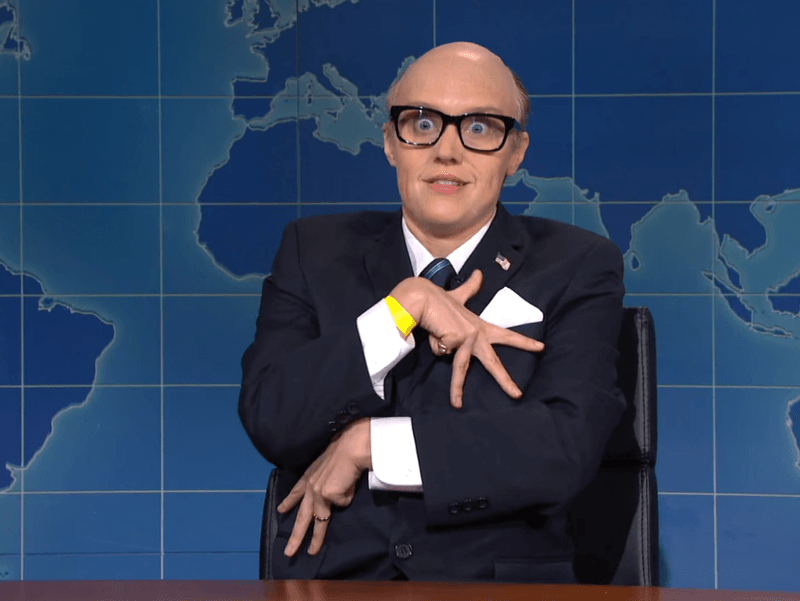Kate McKinnon as Rudy Giuliani