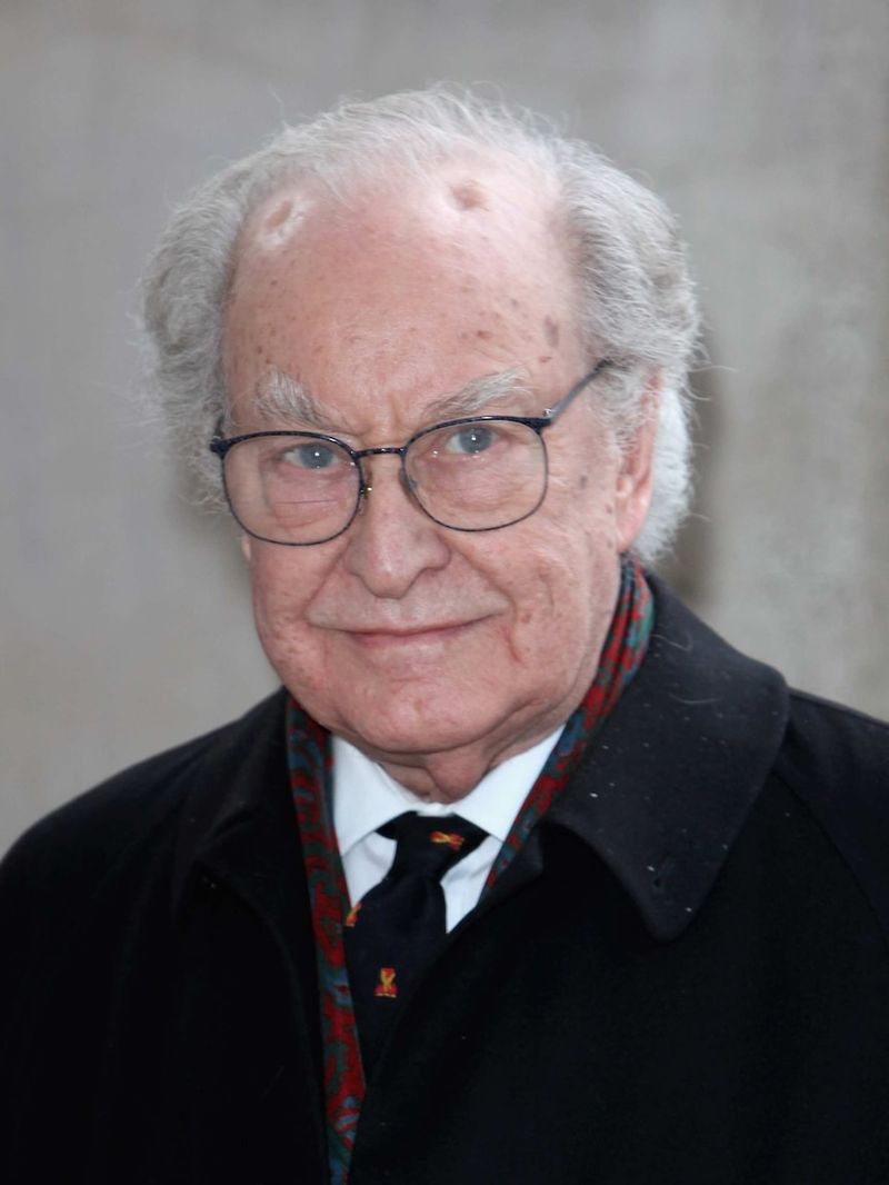 Frank Thornton, English actor, 2013