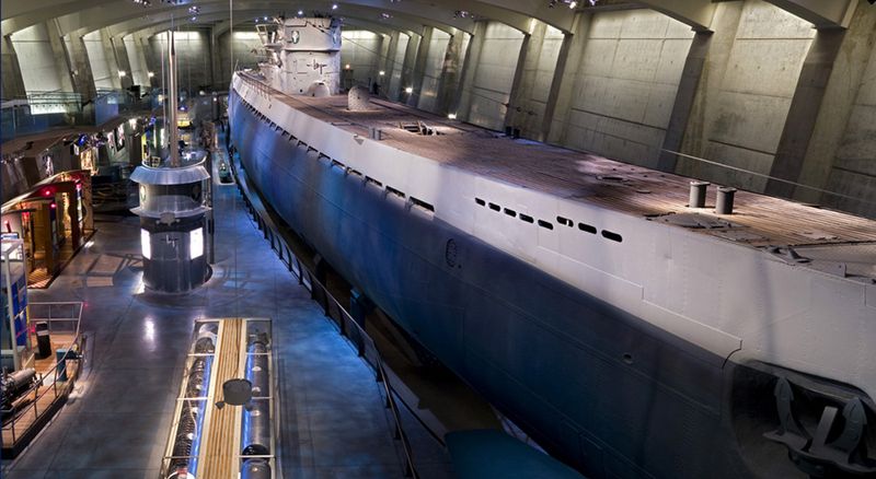 U-505 Museum Exhibit