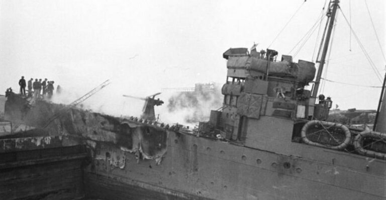HMS Campbeltown: The Borrowed Warship That Blew Up a Nazi Stronghold