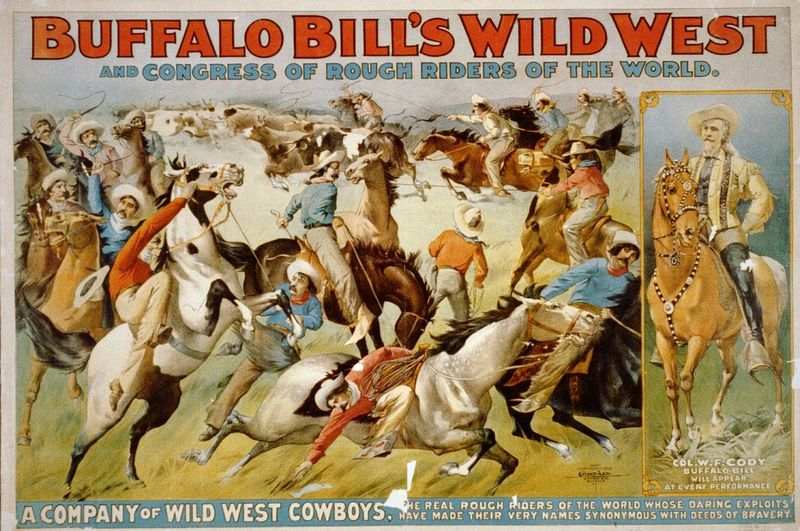 His Wild West Show Had Real Cowboys, Indians, and Even Live Bison