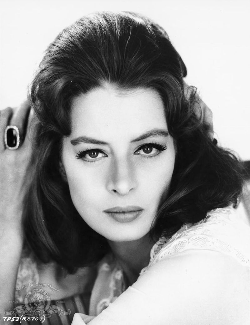 Capucine, French Model and Actress, 1990